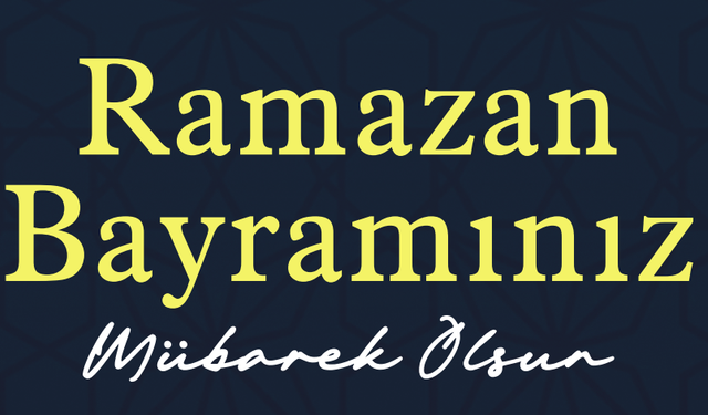 Kemalpaşa Belediyesi Ramazan Bayramı kutlaması