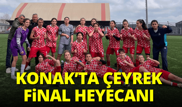 Konak'ta çeyrek final heyecanı