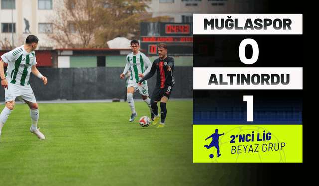 Muğlaspor: 0 – Altınordu: 1