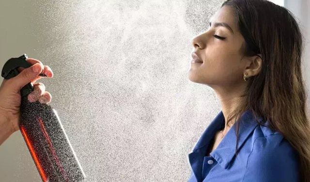 Oda spreyleri sanıldığı kadar masum değil! Solunum yollarında tahrişe yol açıyor