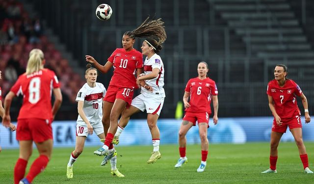 A Milli Kadın Futbol Takımı, İsviçre’ye mağlup oldu