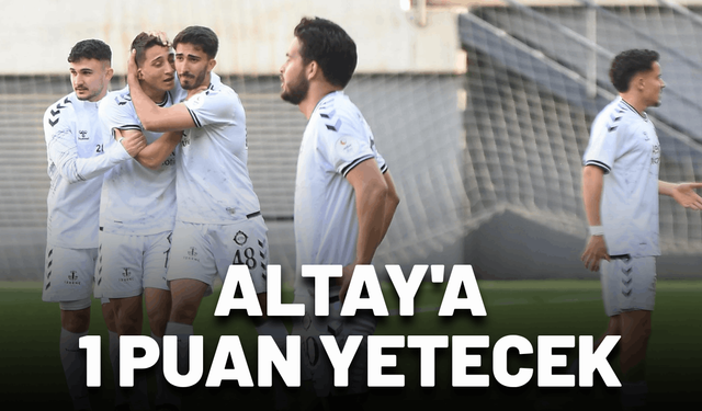 Altay'a 1 puan yetecek