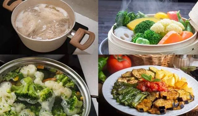 Haşlama, buharda pişirme, kızartma! Hangi yöntem daha sağlıklı?