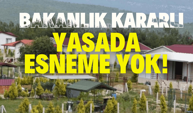 Bakanlık hobi bahçelerinde kararlı, yasada esneme yok!