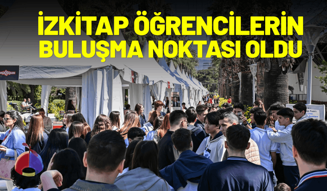 İZKİTAP öğrencilerin buluşma noktası oldu