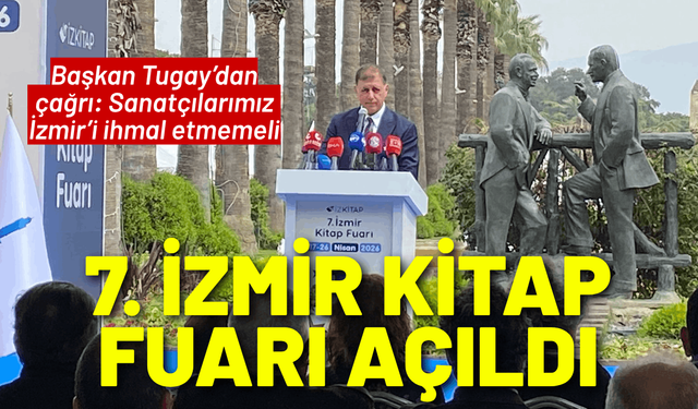 7. İzmir Kitap Fuarı Kültürpark'ta açıldı