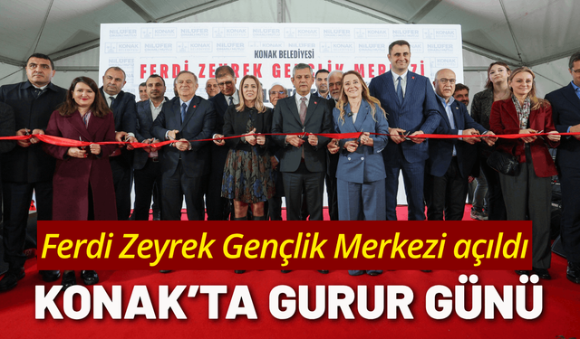Ferdi Zeyrek Gençlik Merkezi törenle açıldı