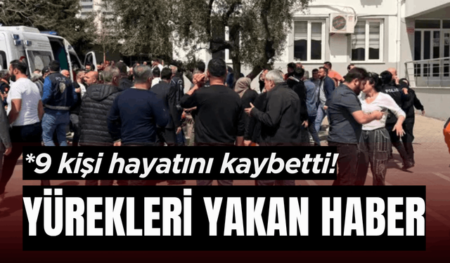 Kahramanmaraş'ta okulda silahlı saldırı: 9 kişi hayatını kaybetti!