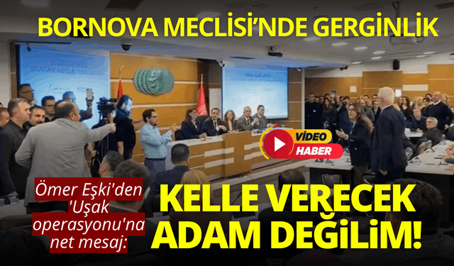 Ömer Eşki'den 'Uşak operasyonu'na net mesaj: Kelle verecek adam değilim!