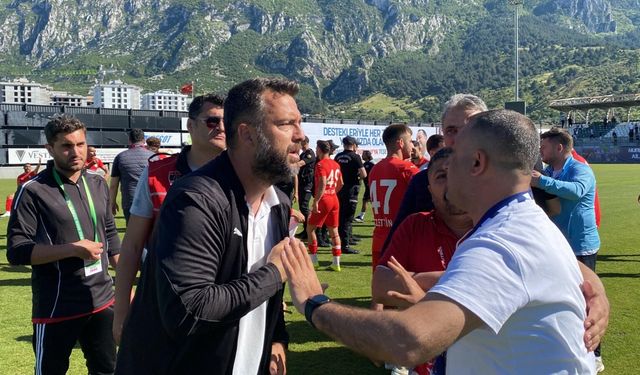 Amatörde final maçında gerginlik!