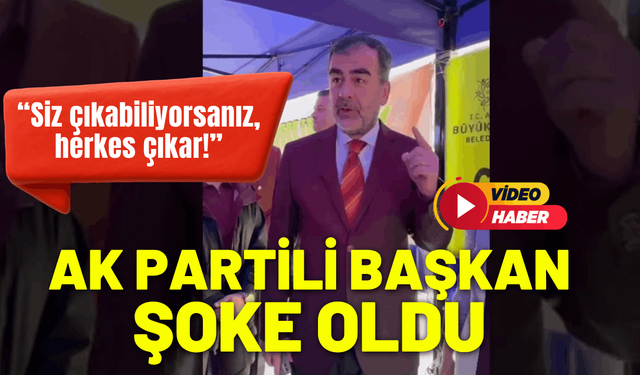 AK Parti Aydın İl Başkanı yanıtla şoke oldu: Siz çıkabiliyorsanız, herkes çıkar!