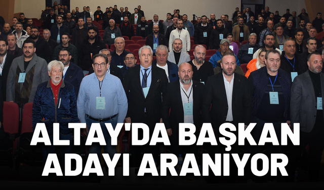 Altay'da başkan adayı aranıyor