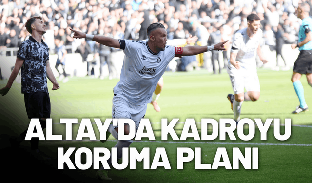 Altay'da kadroyu koruma planı