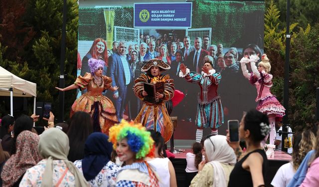 Buca Gölet'te Anneler Günü coşkusu
