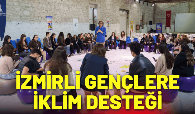 İzmirli gençlere dünyadan iklim desteği