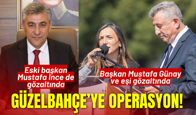 Güzelbahçe Belediyesine operasyon!