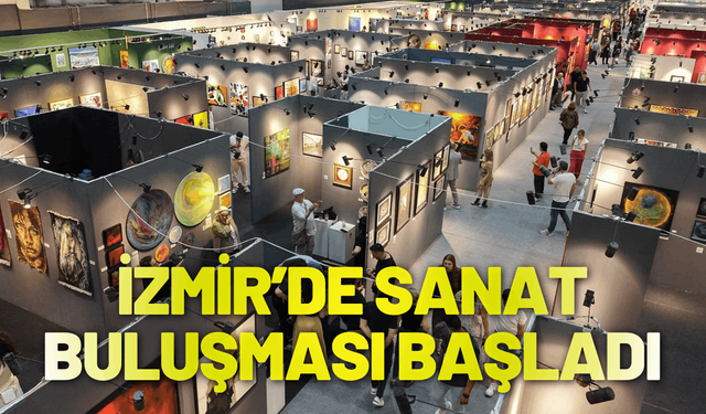 İzmir’de sanat buluşması başladı