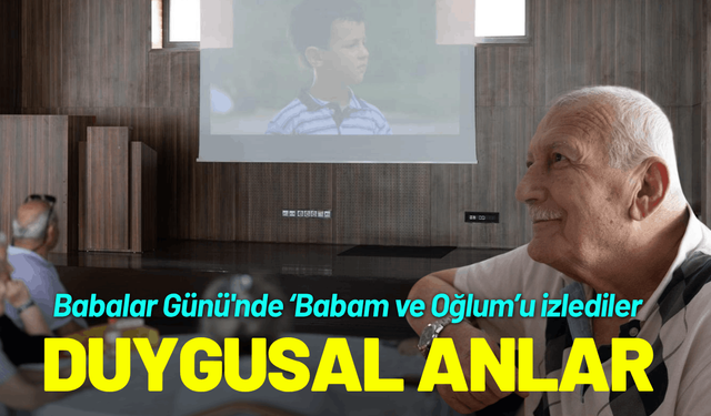 Babalar Günü'nde duygusal anlar
