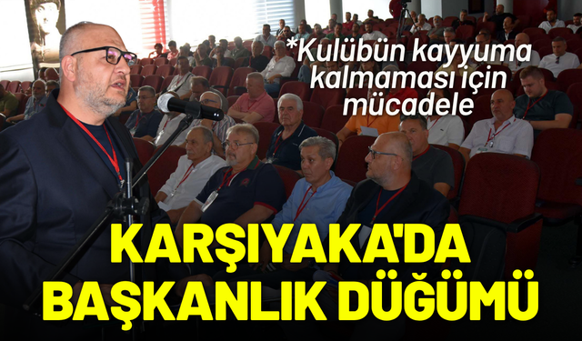 Karşıyaka'da başkanlık düğümü: Kayyum riski!