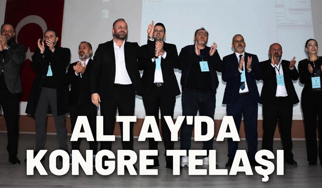 Altay'da kongre telaşı