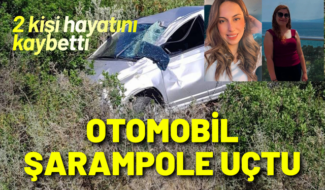Otomobil şarampole uçtu: 2 kişi hayatını kaybetti