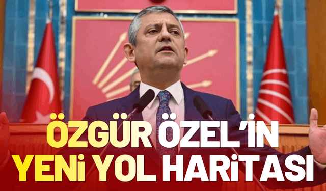 Özgür Özel yol haritasını açıkladı!
