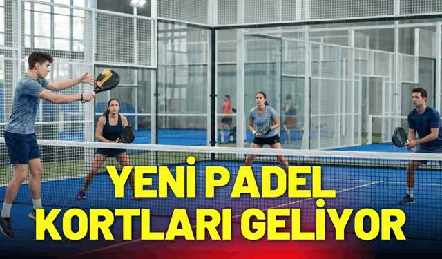 Bostanlı Sahili’ne yeni padel kortları geliyor