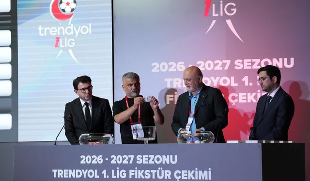 1'inci Lig'de yeni sezon fikstürü çekildi