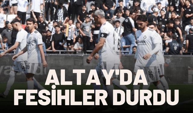 Altay'da fesihler durdu