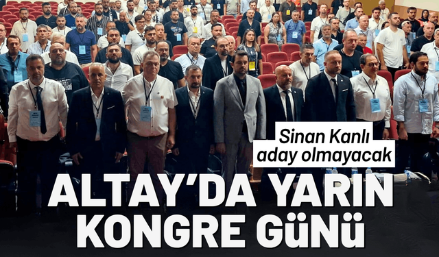 Altay'da yarıda kalan kongre tamamlanıyor