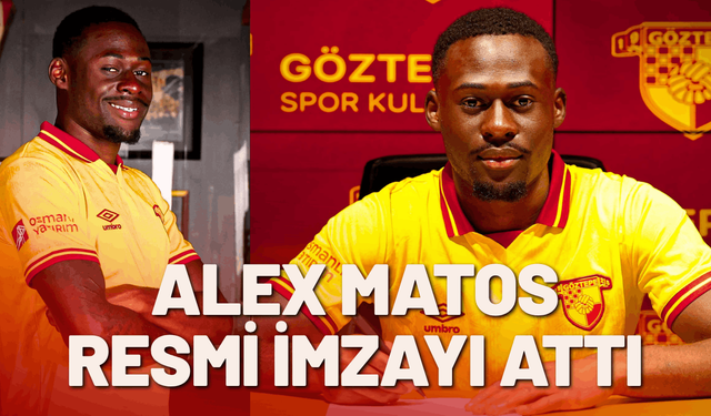 Göztepe, Alex Matos transferini açıkladı