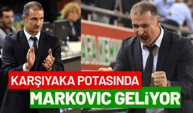 Karşıyaka potasında Markovic geliyor