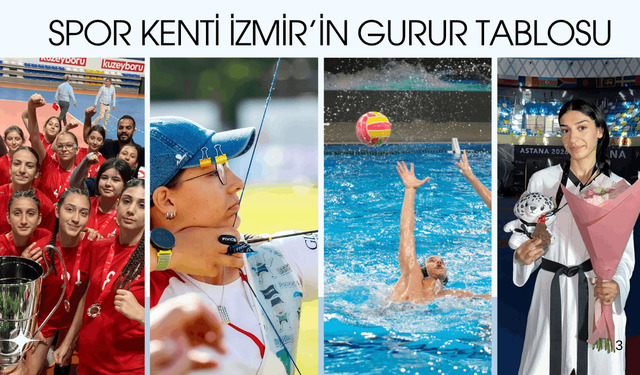 Spor kenti İzmir’in gurur tablosu
