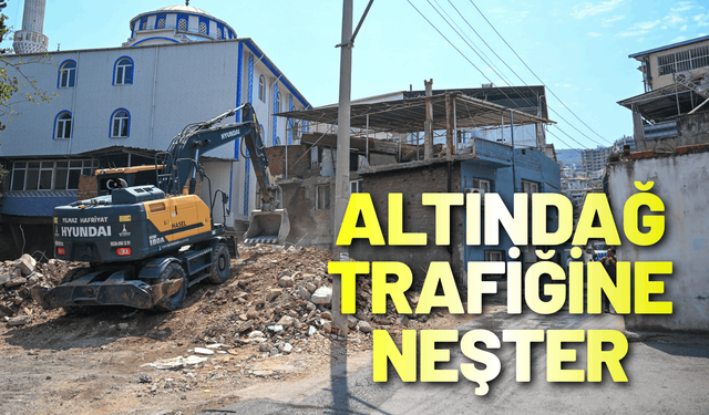 Altındağ trafiğine büyük neşter