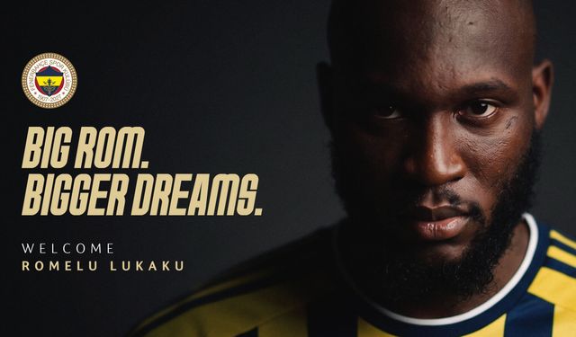 Fenerbahçe, Romelu Lukaku’nun transferini duyurdu