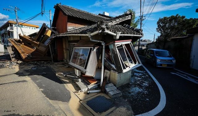 Japonya'da depremde hayatını kaybedenlerin sayısı 38’e yükseldi