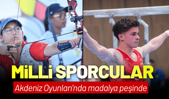 Büyükşehir'in milli sporcuları Akdeniz Oyunları’nda madalya peşinde