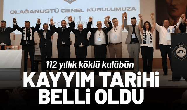 Altay'a kayyımın atanacağı tarih belli oldu
