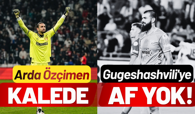 Göztepe'de Gugeshashvili'ye af yok, kale Arda Özçimen'e emanet