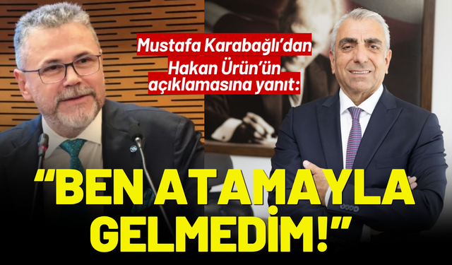 EBSO başkan adayı Mustafa Karabağlı: Ben atamayla gelmedim!