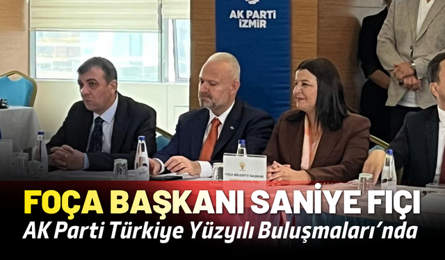 Foça Başkanı Saniye Fıçı, AK Parti ile sahaya iniyor