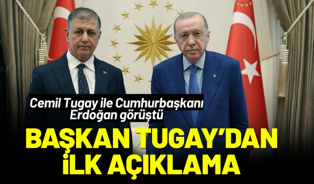 Cemil Tugay, Cumhurbaşkanı Erdoğan ile görüştü