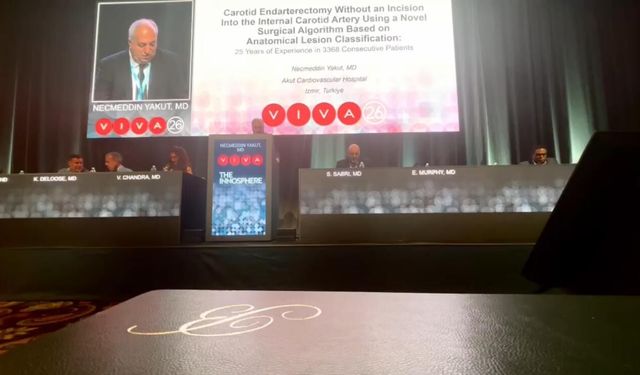 İzmirli Kalp Cerrahından Las Vegas’ta Türk Tıbbını Gururlandıran Sunum