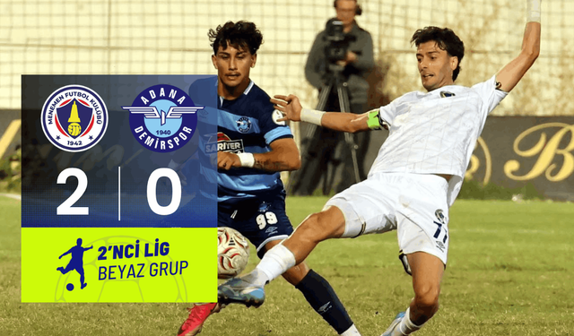 Menemen Futbol Kulübü: 2 - Adana Demirspor: 0