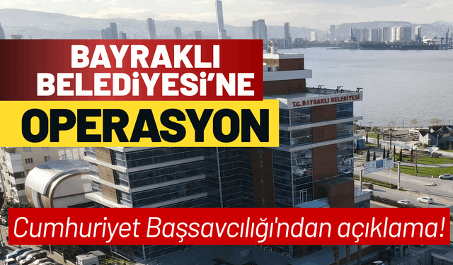 Bayraklı operasyon: Cumhuriyet Başsavcılığı'ndan açıklama!