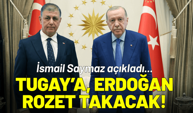 Cemil Tugay’a Cumhurbaşkanı Erdoğan rozet takacak! İsmail Saymaz açıkladı...