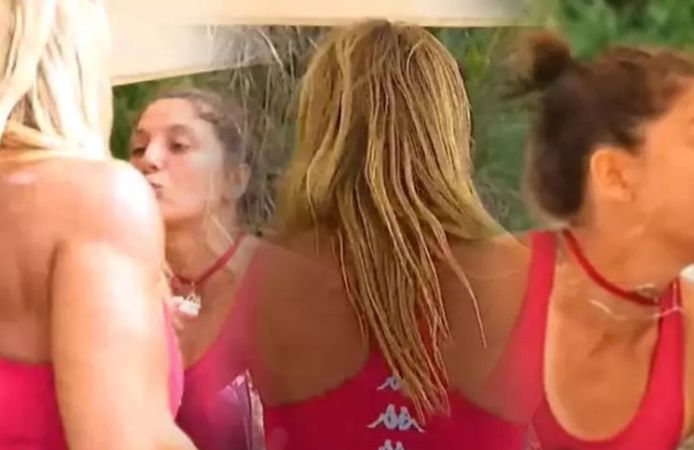 Survivor'da tansiyon yükseldikçe yükseldi! Nagihan Karadere ve Seren Ay Çetin birbirine girdi