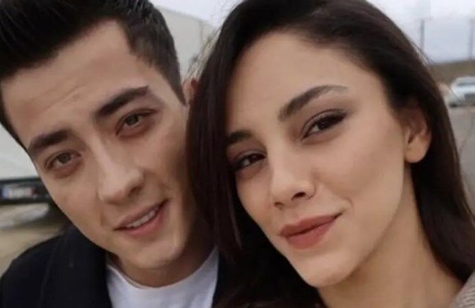 Atakan Özkaya ve Dilin Döğer'den aşk pozları