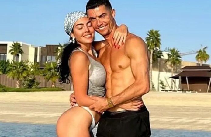 Cristiano Ronaldo ve Georgina Rodriguez'in düğününden kareler! Gelinlik ve damatlık yok