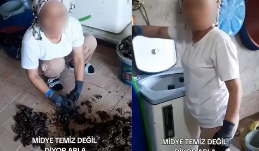 Midye videosu olay yarattı! "Bu bildiğiniz çöp!"